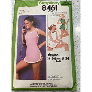 Simplicity 8461 Misses Time Saver Stretch Knit Pattern Size 12-16